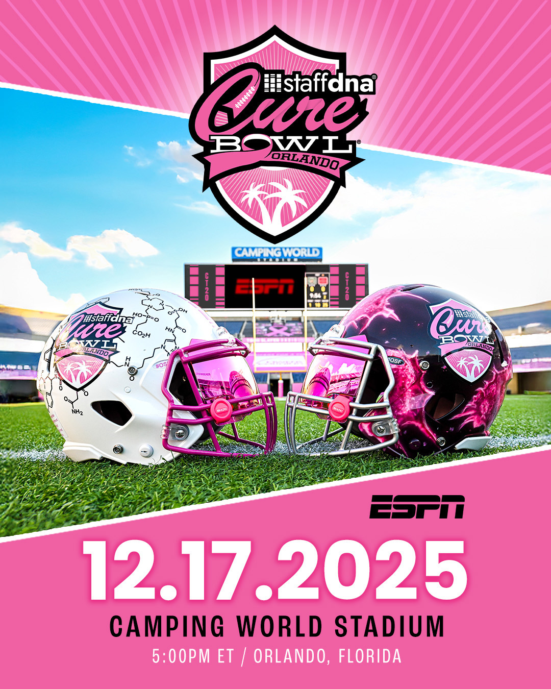 BeLikeIke Foundation at the Cure Bowl